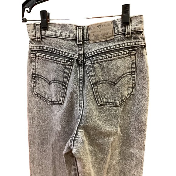 1980's Levi's 900 Series Acid Wash Jeans - Picture 3 of 9